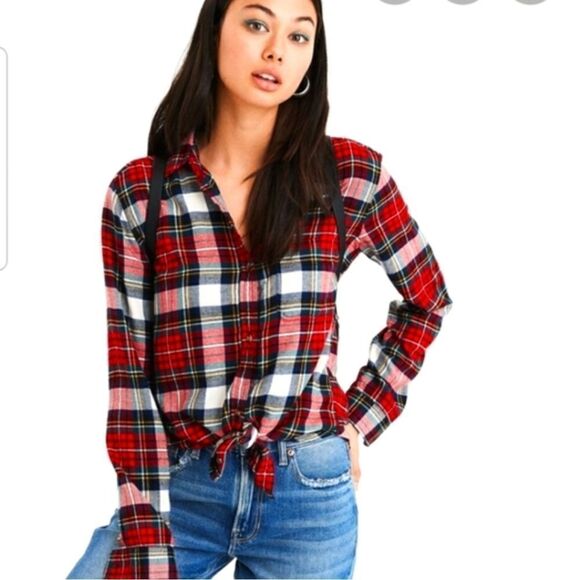 American Eagle flannel shirt  - Picture 1 of 6